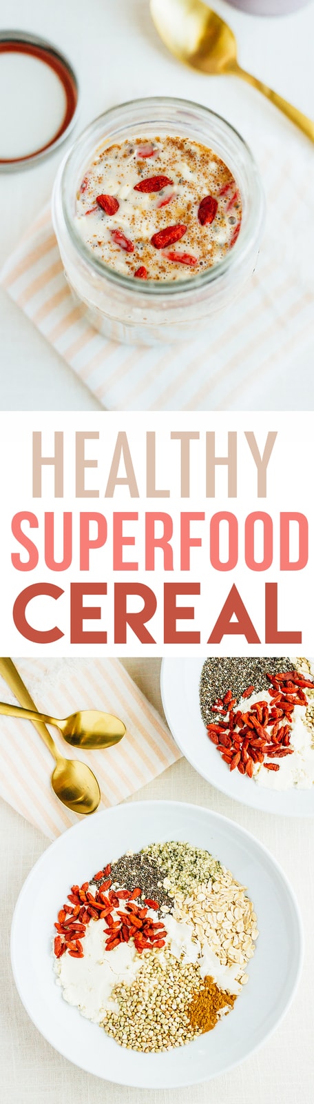 HEALTHY Homemade Superfood Cereal HEALTHY Homemade Superfood Cereal