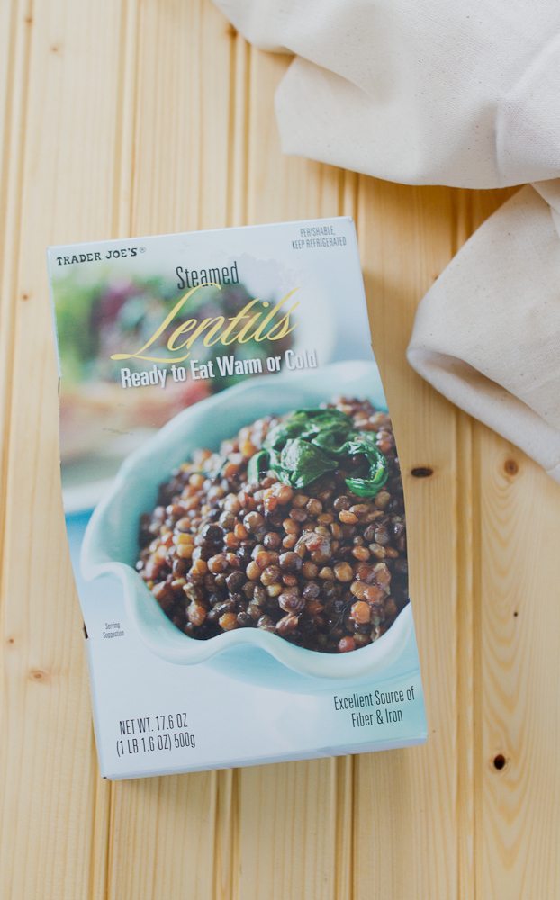 Trader Joe's Steamed Lentils Trader Joe's Steamed Lentils