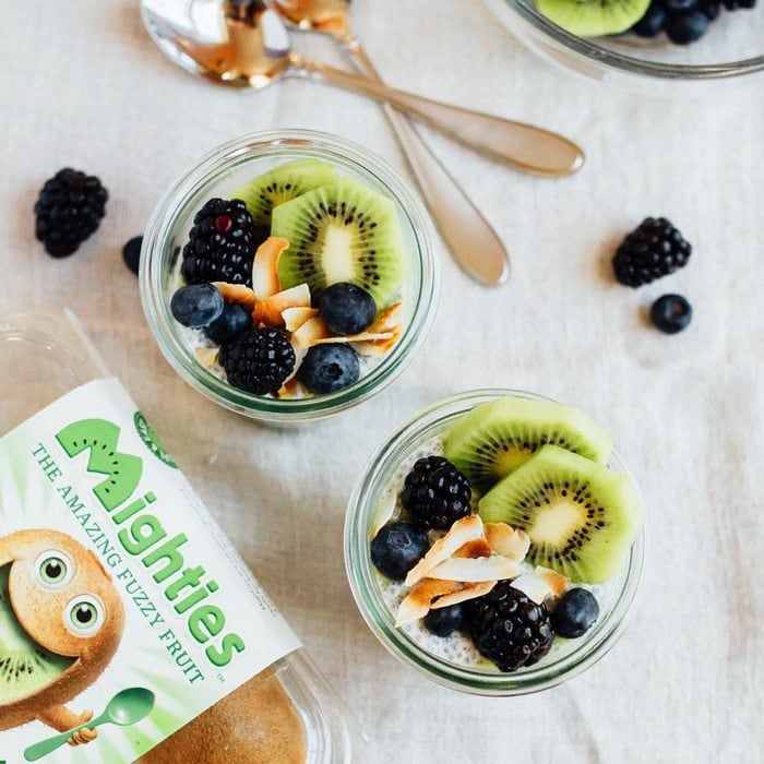 Kiwi Chia Pudding Parfaits made with Mighties Kiwi Kiwi Chia Pudding Parfaits made with Mighties Kiwi