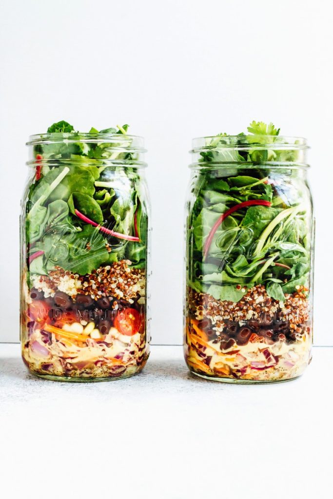 Fiesta Mason Jar Salad Fiesta Mason Jar Salad