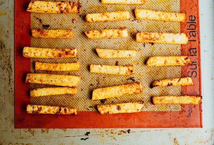 Baked Jicama Fries Baked Jicama Fries
