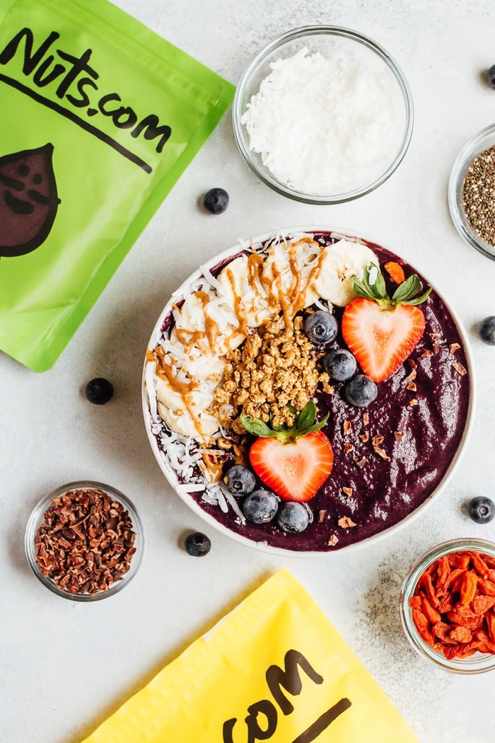 PIN THIS--> Wild Maqui Berry Smoothie Bowl Maqui Berry Smoothie Bowl made with products from Nuts.com