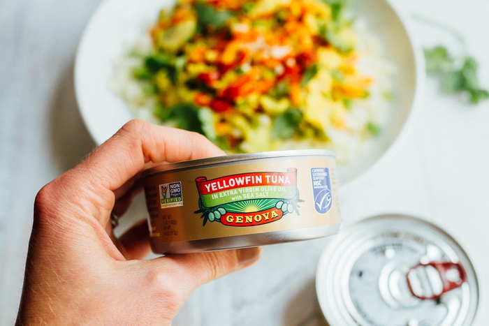 Genove Yellowfin Tuna Can of Genova Yellowfin Tuna