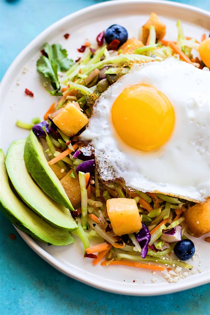 Nourishing Paleo Warm Breakfast Salad from Cotter Crunch Nourishing Paleo Warm Breakfast Salad from Cotter Crunch