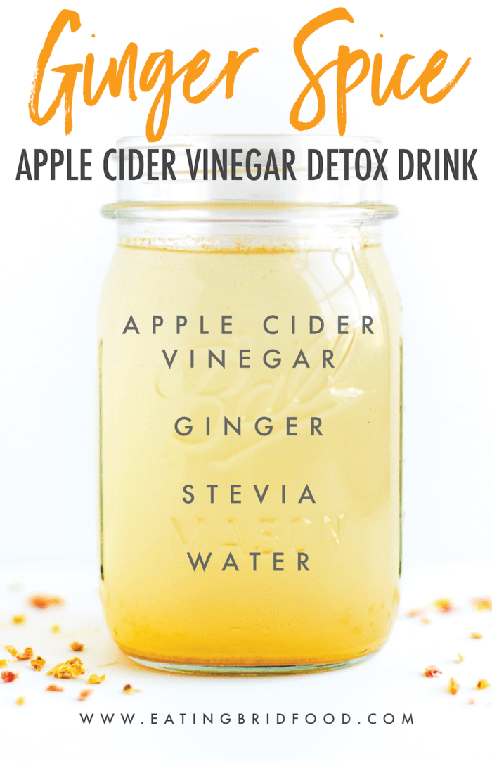 Ginger Spice Apple Vinegar Drink