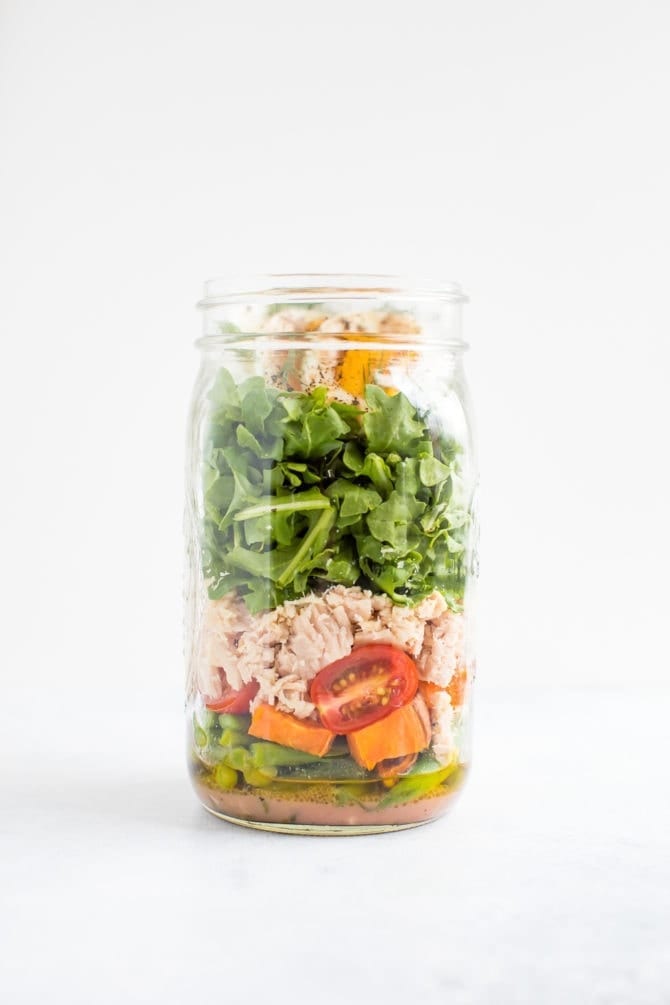Nicoise Mason Jar Salad Nicoise Mason Jar Salad