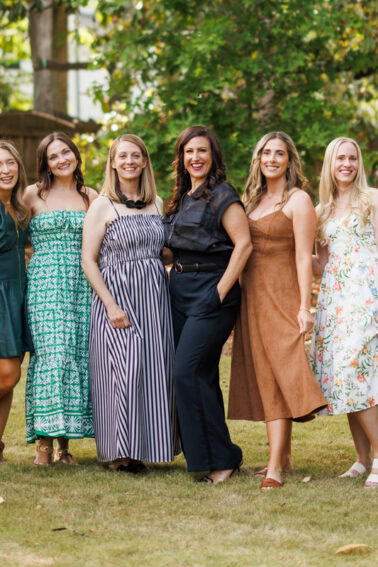 A group of food bloggers at the Fresh Air Retreat in Atlanta.